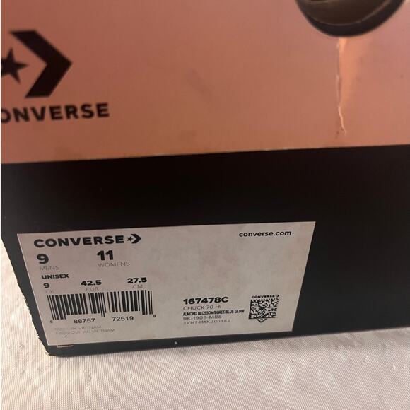 Converse Chuck 70 Hi x Golf Le Fleur Tyler The Creator Pink Chenille Unisex 9/11 - Picture 7 of 16